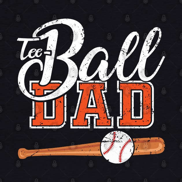 Teeball Dad - Funny Baseball - Father's Day 2021 by Charaf Eddine